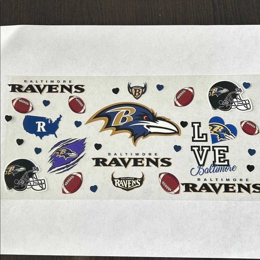 Ravens Cup Decal 274